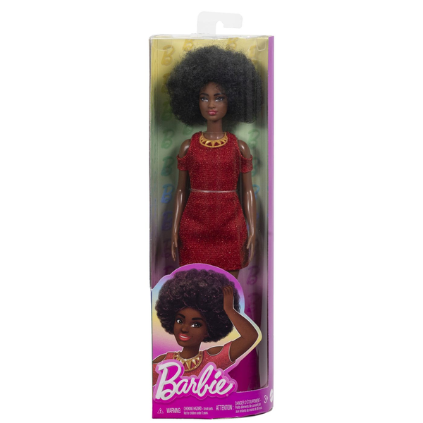 BARBIE FASHIONIST MULATTRINE DOLL WITH AFRO HAIR