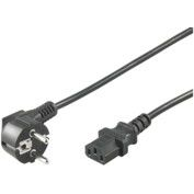 MicroConnect Napajalni kabel Schuko C13, 5m črn