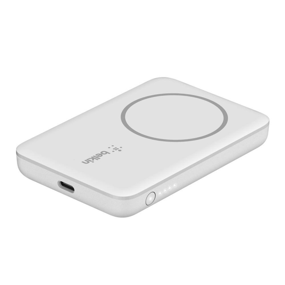 Belkin BPD002BTWH 2500 mAh MagSafe vezeték nélküli power bank fehér (BPD002btWH)