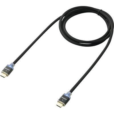 Kabel HDMI SpeaKa Professional, 1.00 m, černý