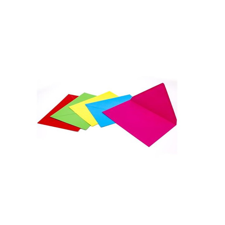 Pukka Pad Bright Szilikonos (114x162mm) C6 boríték vegyes színek (25 db / csomag) (9061-ENV)