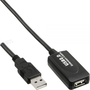 InLine 34611I USB кабел 10 м USB A Черен