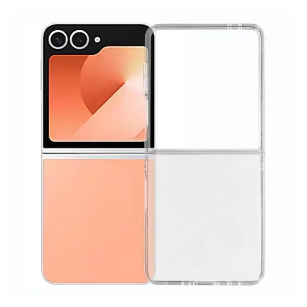 Műanyag telefonvédő ÁTLÁTSZÓ Samsung Galaxy Z Flip7 (SM-F766) "Gigapack csomagolás" (GP-171494)