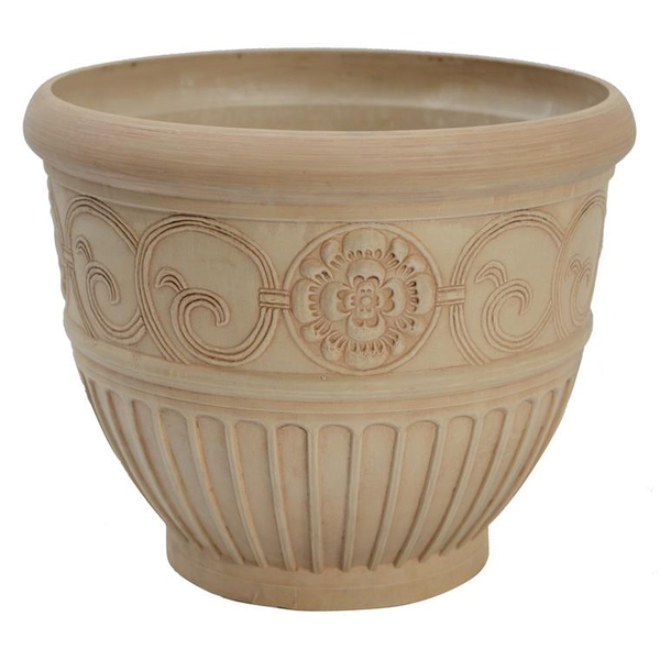 Greenship FLOWER POT SPW OB81-C D40.6 BEIGE