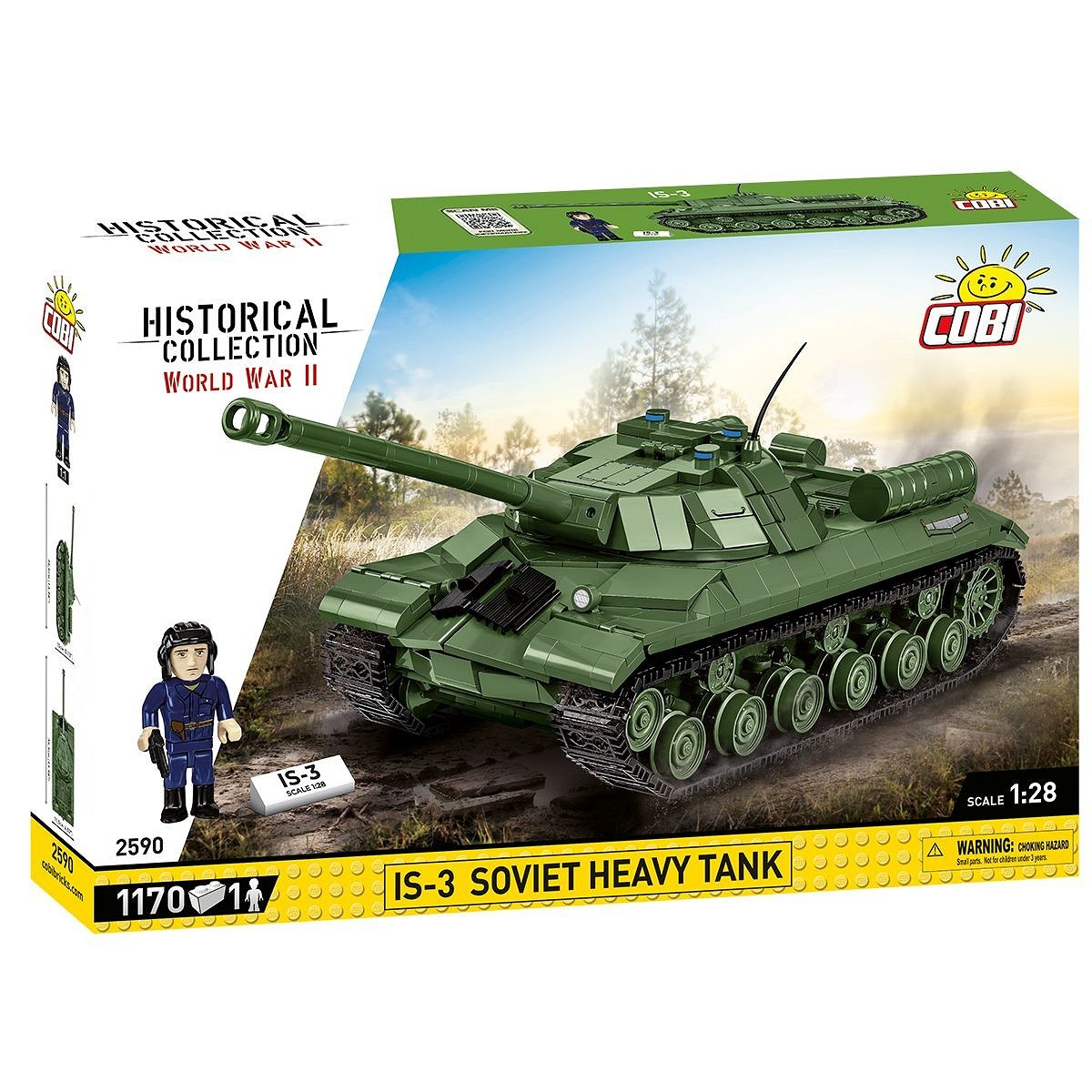 Cobi: IS-3 Soviet Heavy Tank (1:28) (2590)