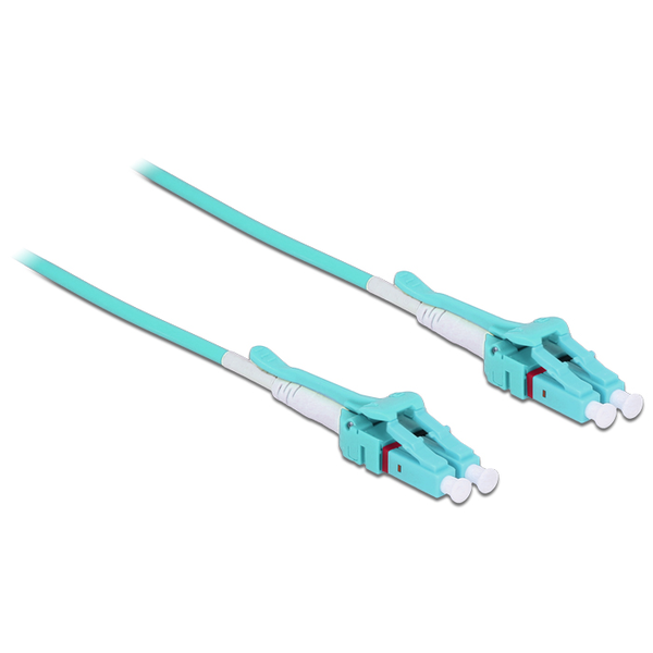 DELOCK Kabel LWL LC > LC Multimode OM3 Uniboot 1m