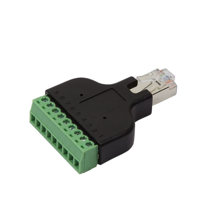 LogiLink RJ45 apa -> 8 tűs csavaros csatlakozó adapter (MP0050) (MP0050)