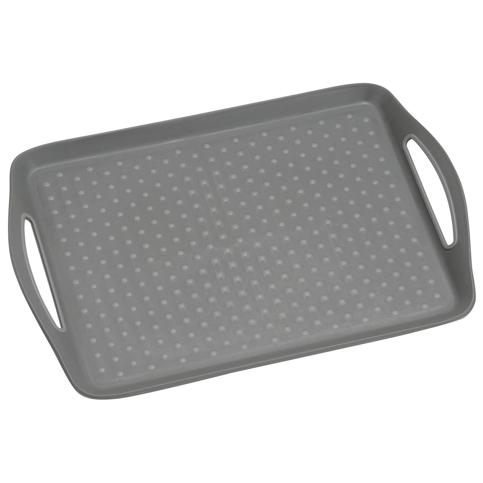 Kesper műanyag tálca, csúszásmentes, szürke, 45,5 x 32 cm (77207)