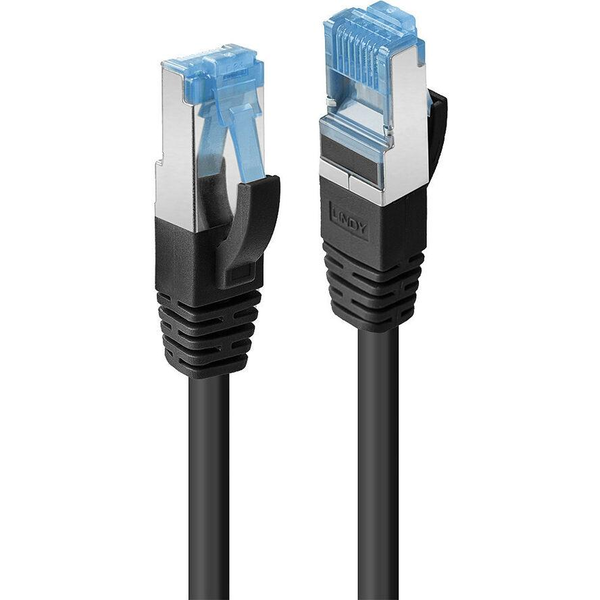 Lindy 47182 netværkskabel Sort 7,5 m Cat6a S/FTP (S-STP)