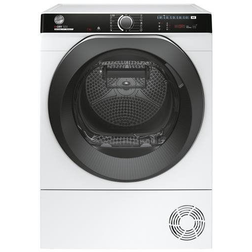 Hoover H-DRY 500 NDP4 H7A2TCBEX-S барабанна сушилна машина Свободно стоящ Предно зареждане 7 кг A++ Бяла