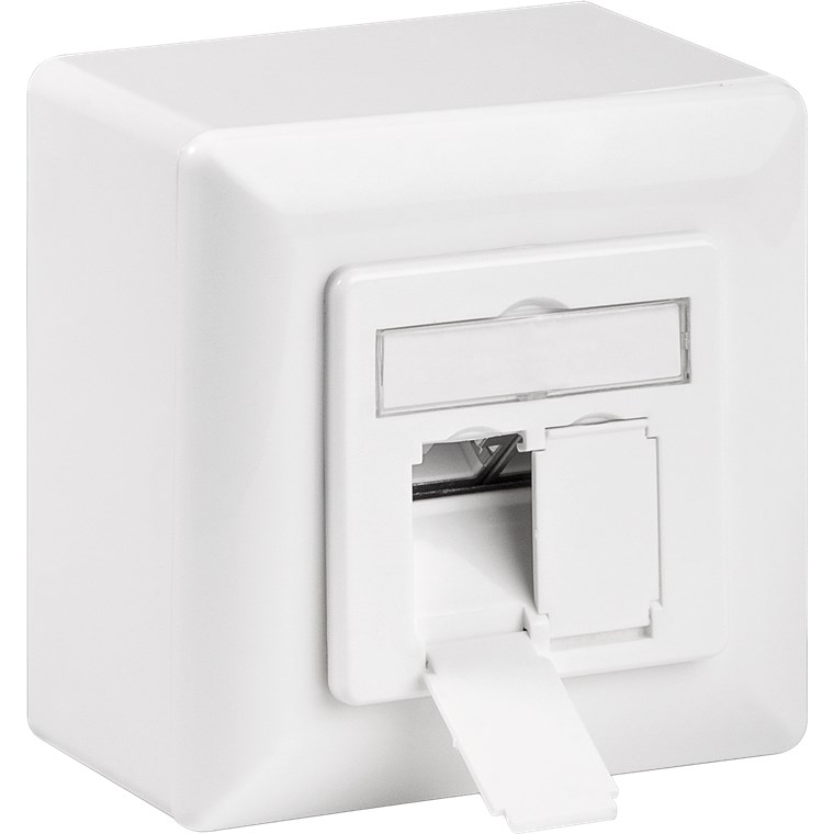 Goobay 68244 RJ45 CAT6 fali aljzat (68244)