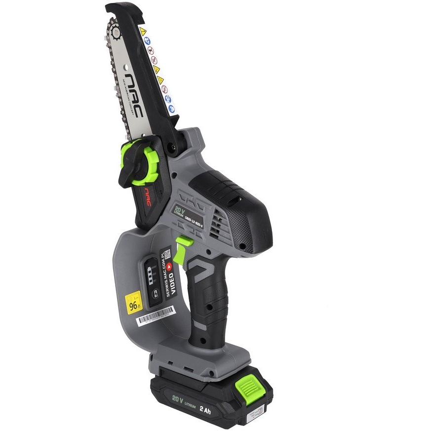 NAC BATTERY CHAINSAW MINI 20V 1x2Ah 12.7cm