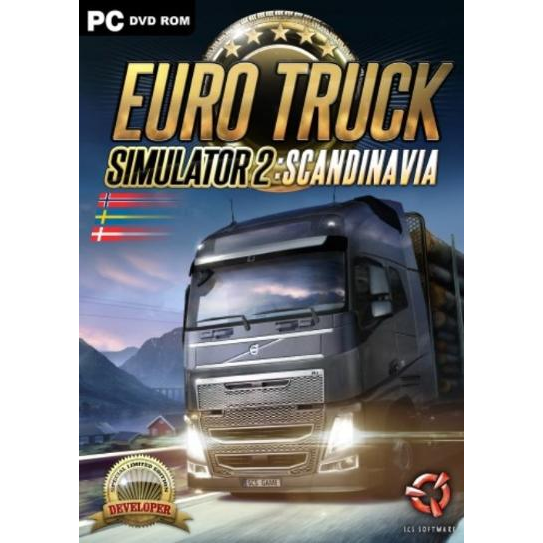 Euro Truck Simulator 2: Scandinavia (PC - Steam elektronikus játék licensz)
