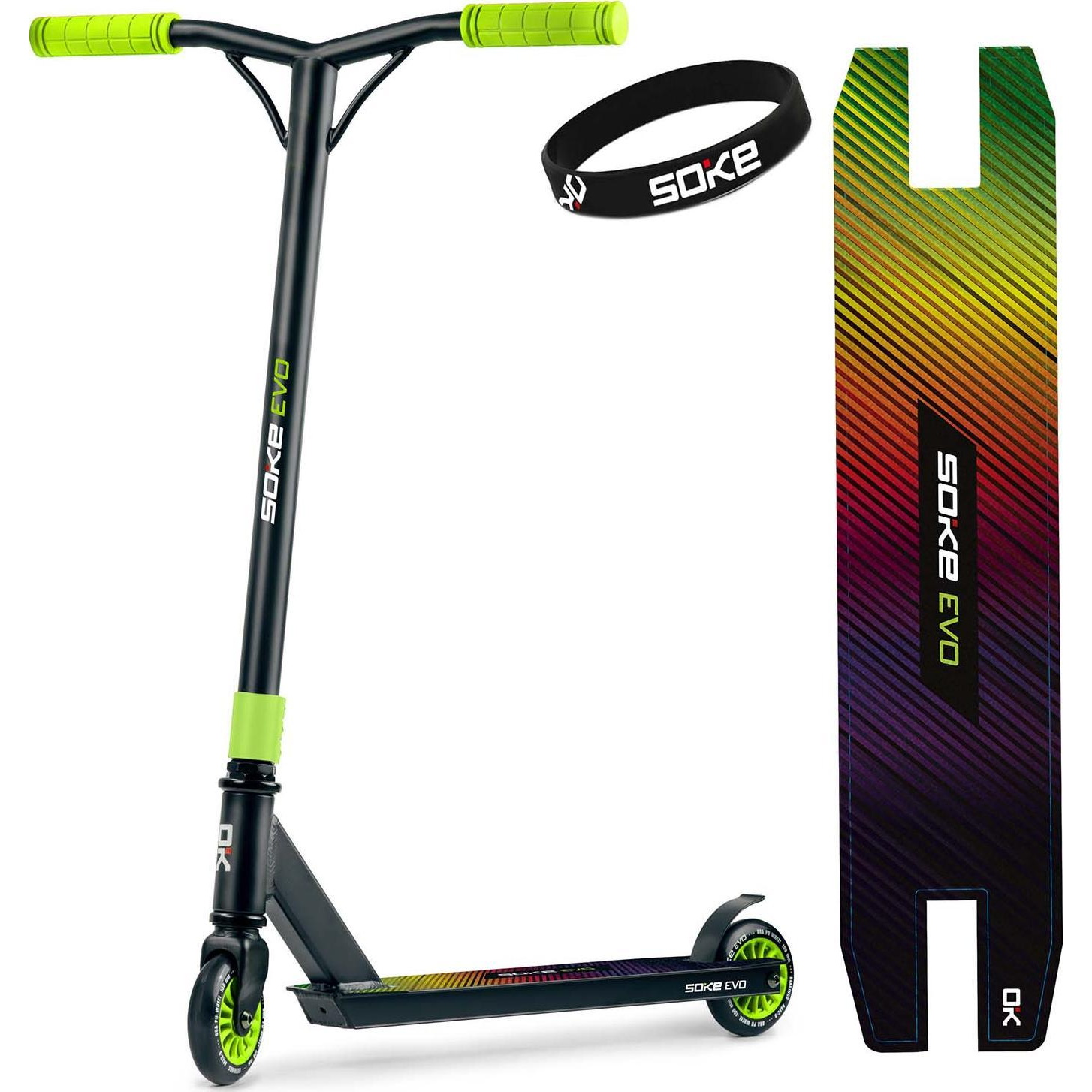 Soke Evo Freestyle Kaszkadőr Roller Haladóknak Geen (1615)