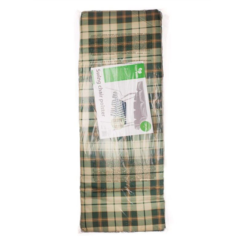 Happy Green Hintaágy párna, zöld kockás (5028060)