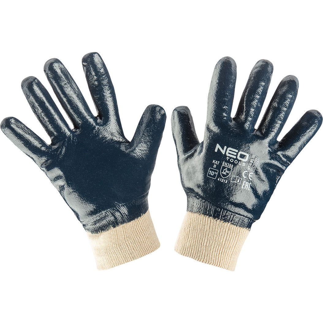 NEO 97-630-10 Munkakesztyű, Nitril Bevonatú Poliészter, 4131X, 10