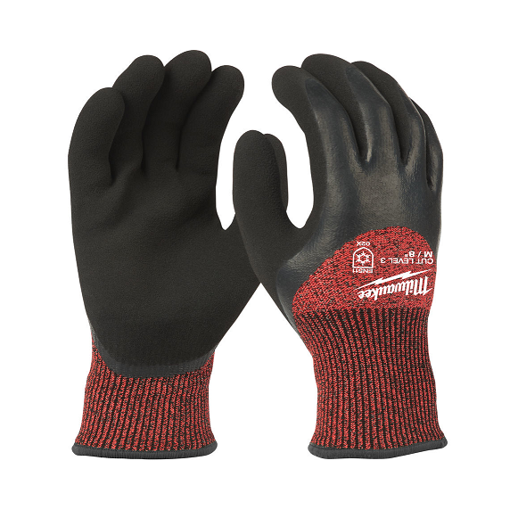 Зимни ръкавици Milwaukee, устойчиви на порязвания, ниво 3/C, размер XL-10