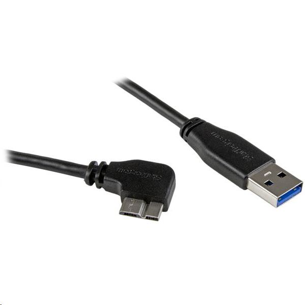 StarTech.com USB3AU50CMRS USB-kabel USB 3.2 Gen 1 (3.1 Gen 1) 0,5 m USB A Micro-USB B Sort