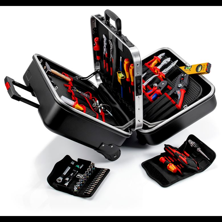 Knipex 00 21 41 BIG Twin Move szerszámkészlet, 63 részes (00 21 41)