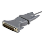 StarTech.com ICUSB232DB25 sériový kabel Šedá 0,9 m USB Typ-A DB-9