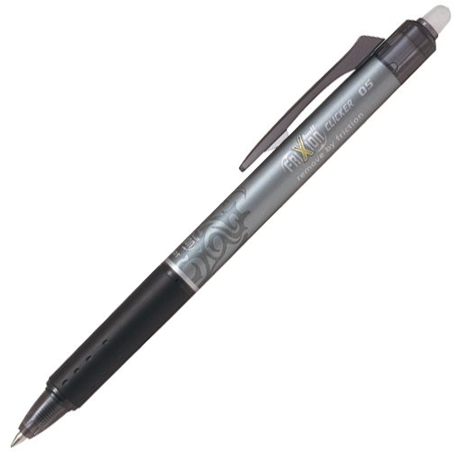 PILOT FriXion Clicker 05 / 0,25 mm, fekete (BRTL-FR5-B)