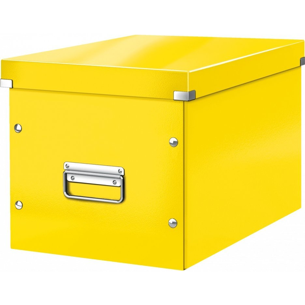 Leitz Click & Store WOW Tárolódoboz Téglalap alakú Polipropilén (PP) Sárga