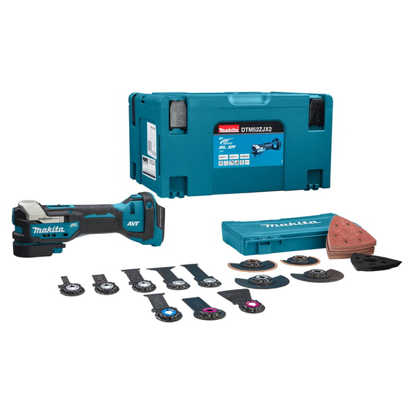 Makita DTM52ZJX2 Akkumulátoros Multifunkciós szerszám (Akkumulátor és töltő nélkül)