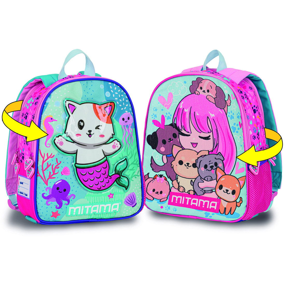 MITAMA Spinny Štěně/Kočka, oboustranný (MT64708)