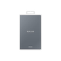 Samsung EF-BT220PJEGWW кейс за таблет 22,1 см (8.7") Фолио Сив