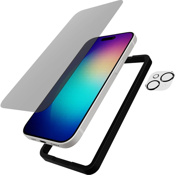 Tech21 Impact Glass/Camera w/Privacy BDL for iPhone 15 Plus (2023)