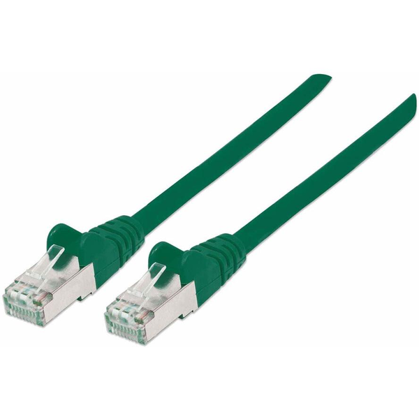 Intellinet 740715 netværkskabel Grøn 1 m Cat7 S/FTP (S-STP)