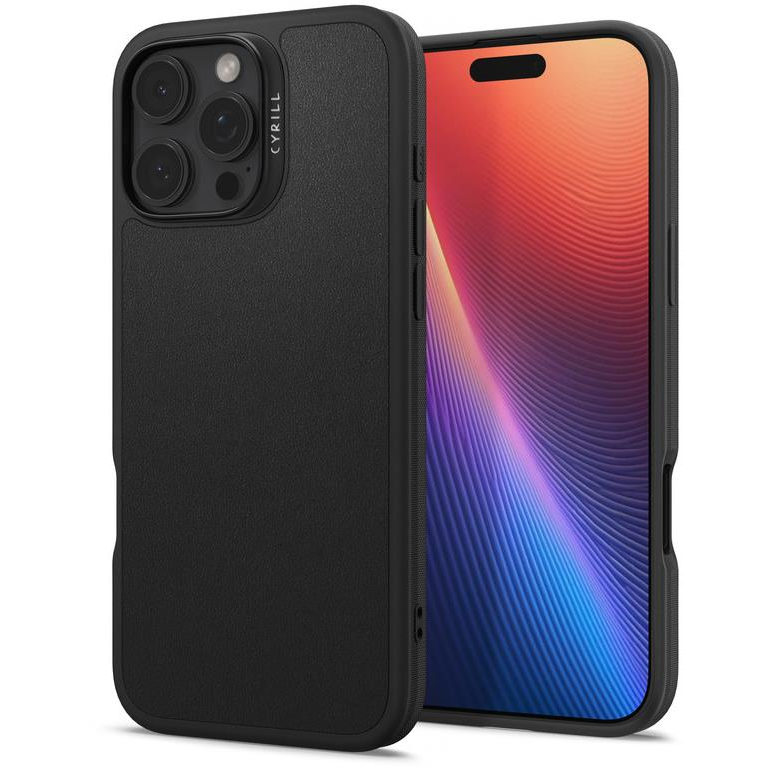 Spigen Cyrill Kajuk MagSafe Black iPhone 16 Pro Max tok (ACS08395)