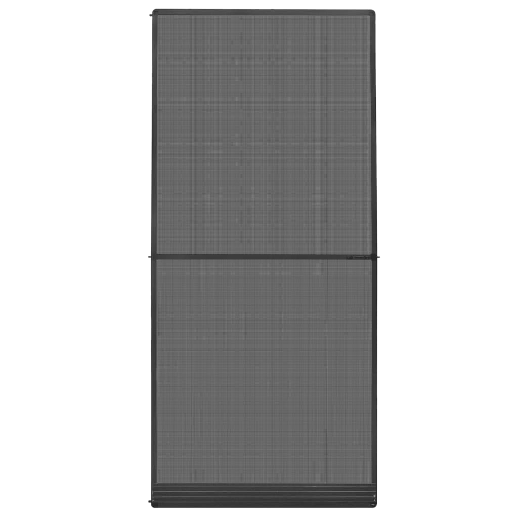 antracitszürke zsanéros ajtó szúnyogháló 100 x 215 cm (148713)