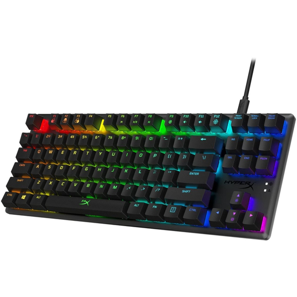HyperX Alloy Origins Core - Mechanical Gaming Keyboard - HX Blue (USLayout) (HX-KB7BLX-US) tastiera USB Nero