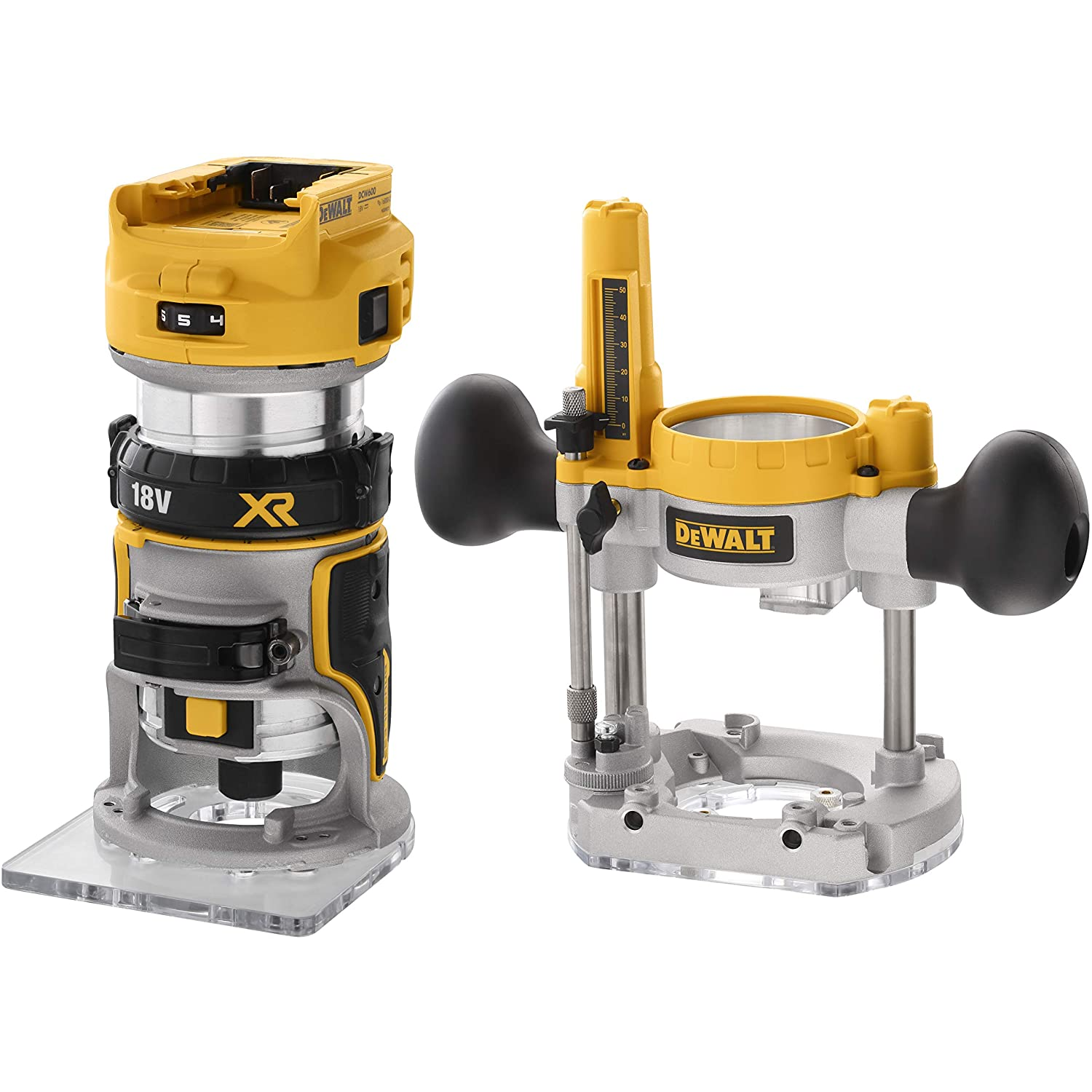 Dewalt DCW604NT Akkumulátoros Marógép (Akku és töltő nélkül) (DCW604NT-XJ)