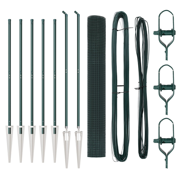 Hegesztett Drótkerítés 7 Tüskés Posta Zöld 1.4x10 m Acél