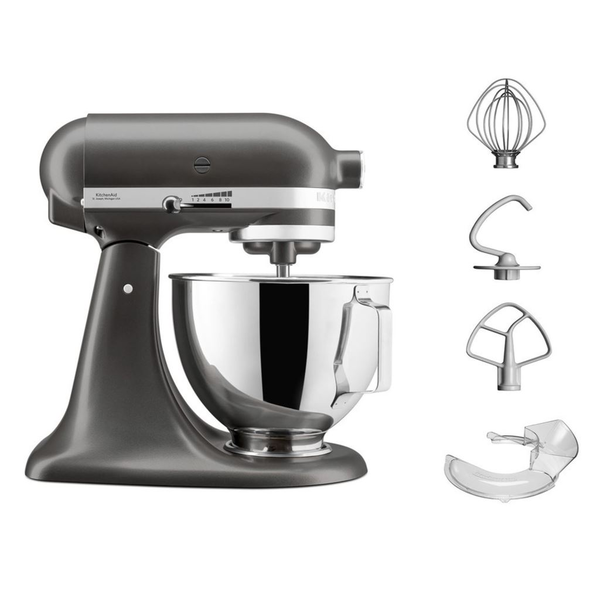 KitchenAid 5KSM95PSESZ kuchynský robot 275 W 4,3 L Šedá