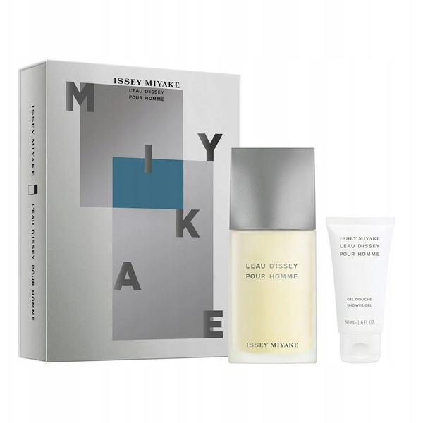 Issey Miyake Set Issey Miyake: L'Eau D'Issey Pour Homme, Eau De Toilette, For Men, 75 ml + L'Eau d'Issey, Moisturizing, Shower Gel, For All Skin Types, 50 ml For Men