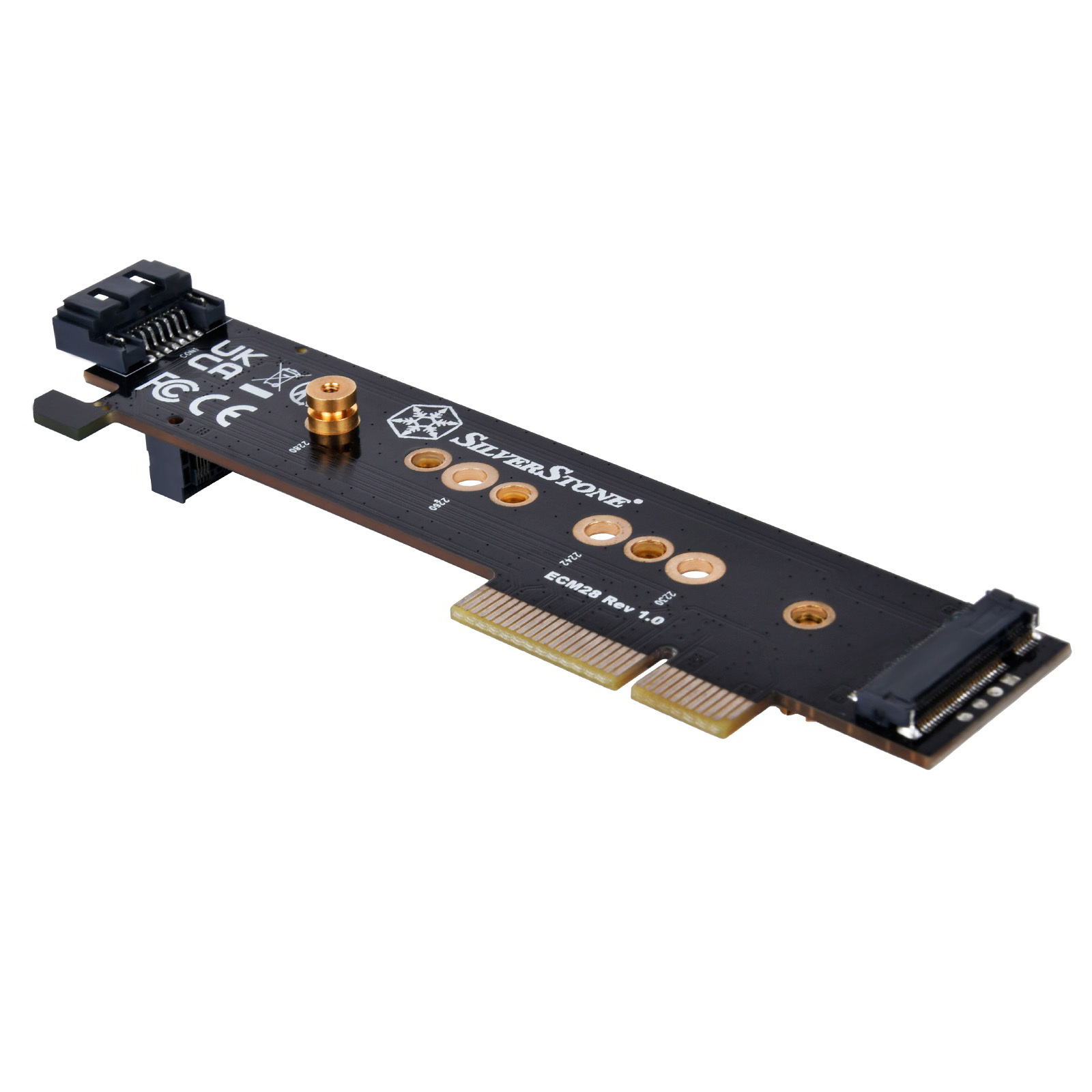 SilverStone ECM28 1x belső SATA port bővítő PCIe kártya (SST-ECM28)