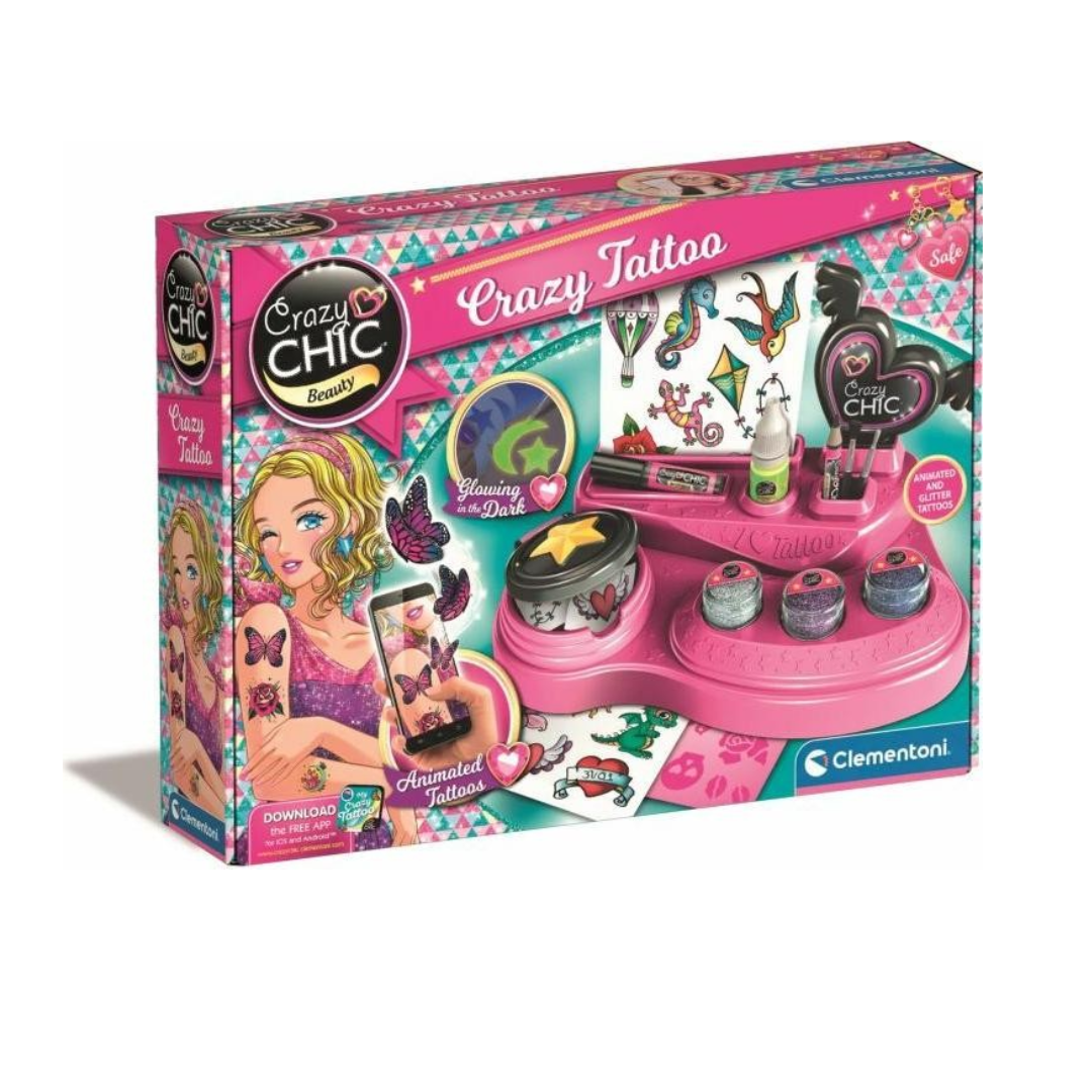 Clementoni Crazy Chic Tetováló szalon (18771)