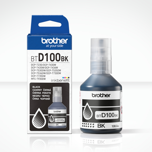 Brother BTD100BK inktnavulling voor printers Origineel