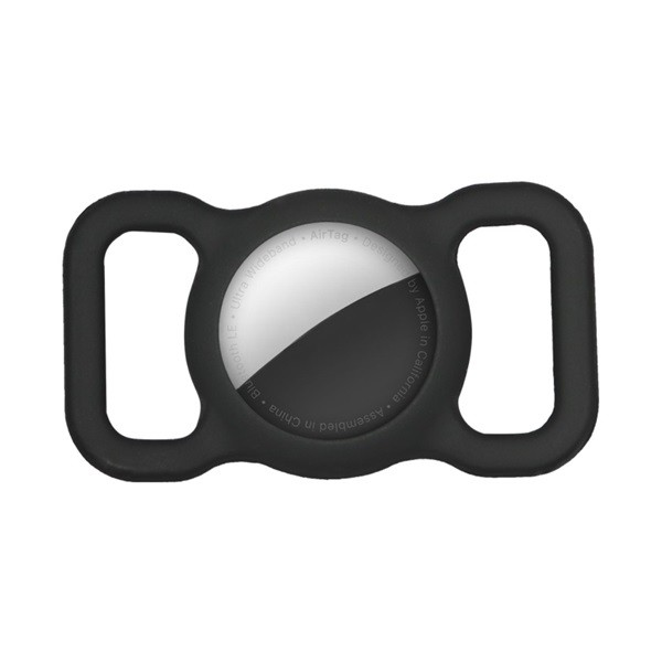 Силиконов калъф Apple iPhone 15 Pro / iPhone 15 / iPhone 14 Gigapack (колие, мат) airtag черен apple, опаковка gigapack