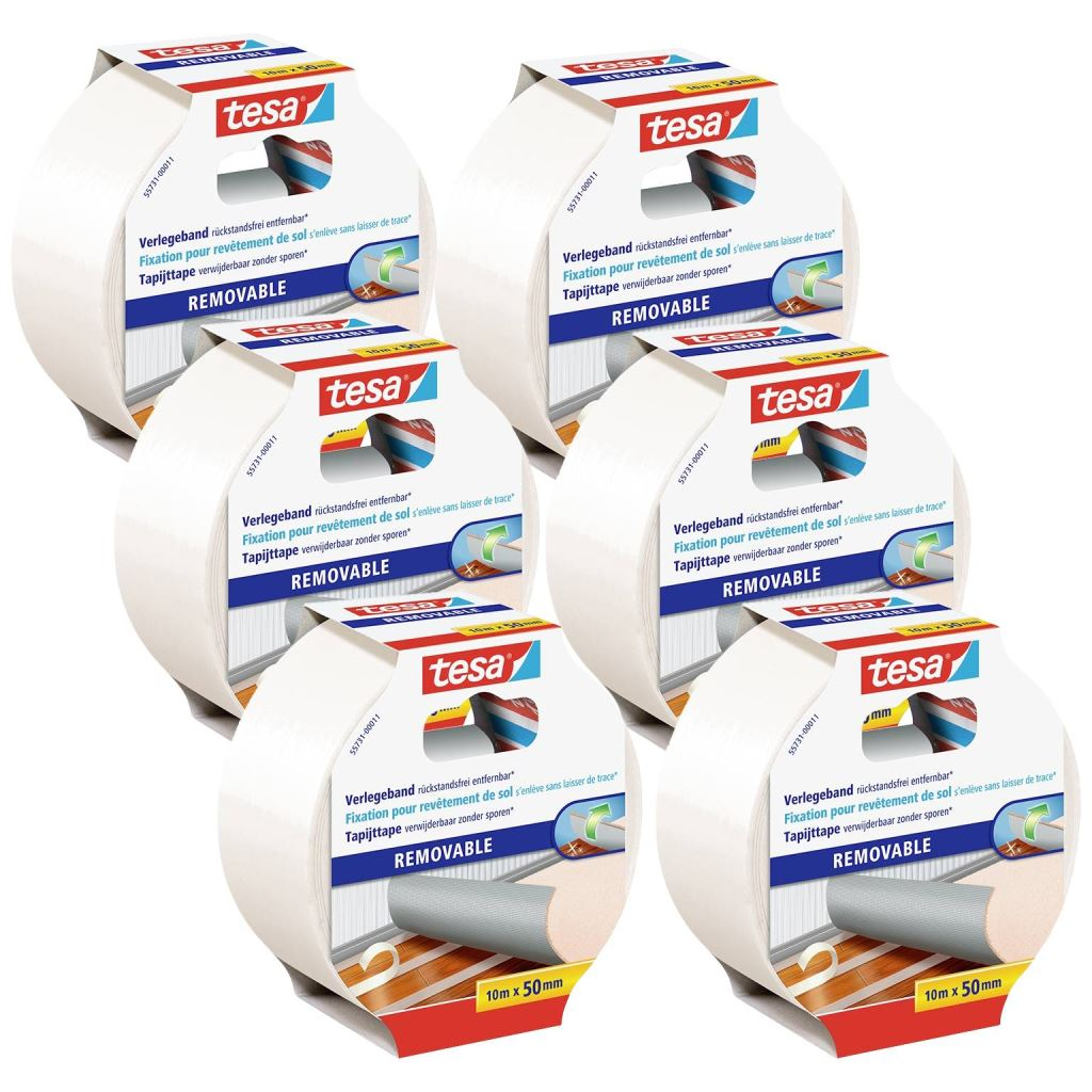 Tesa kétoldalas ragasztószalag 6db/cs (55731-00500-11) (55731-00500-11)