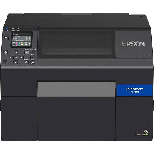 Epson ColorWorks CW-C6500AE etiketprinter Inkjet Farve 1200 x 1200 dpi 85 mm/sek. Ledningsført Ethernet LAN