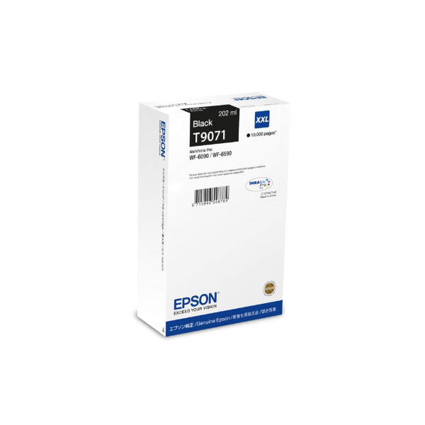 Epson T9071 blækpatron 1 stk Original Sort