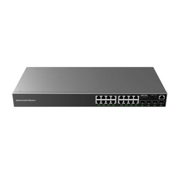 1GRANDSTREAM GWN7802 Gigabite Switch fekete