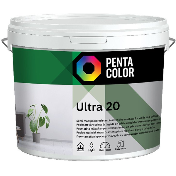  Pentacolor EMULSION PAINT ULTRA 20 WHITE 5L