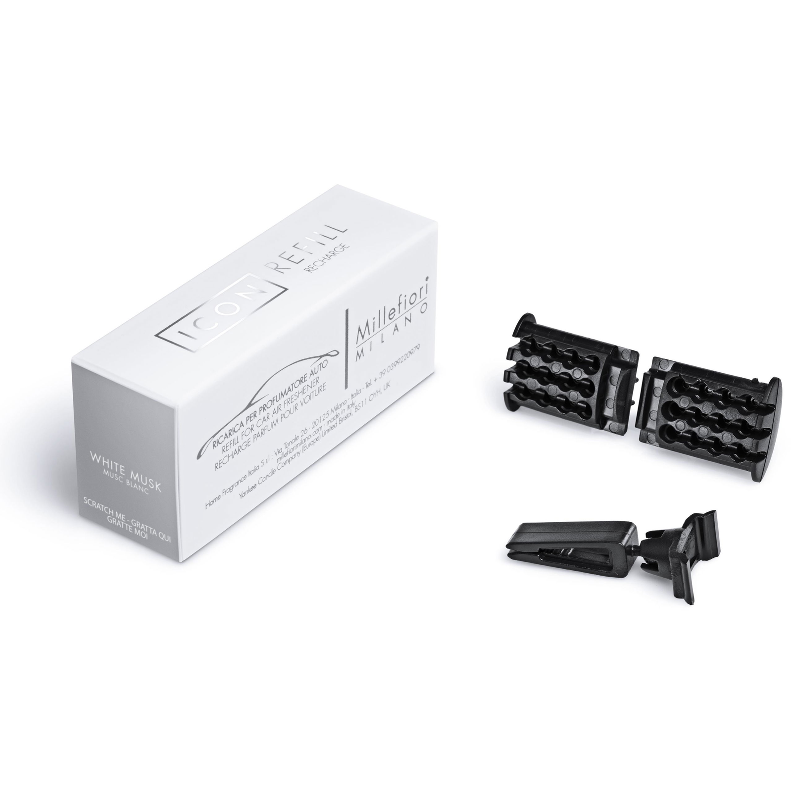 MILLEFIORI MILANO MILANO Icon White Musk utántöltő (8051938698182)