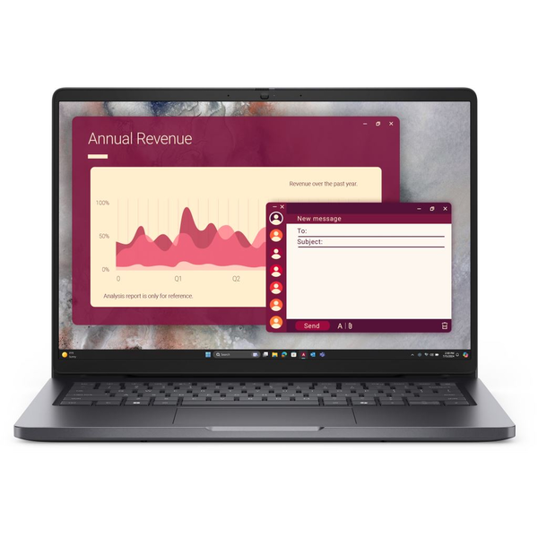 DELL Pro 14 Laptop Core 5 120U 8GB 512GB SSD Linux szürke (PC14250-2)