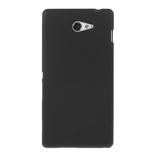 Szilikon telefonvédő FEKETE [Sony Xperia M2 (D2303)] (5996457456406)